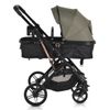 Carrito De Bebé Duo Convertible Rafaello Hasta 15 Kg De Moni Olive Green