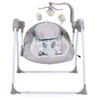 Hamaca Eléctrica Para Bebés Baby Swing Grey