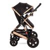 Carro De Bebé Tres Piezas Convertible Lora Hasta 15 Kg De Lorelli Luxe Black