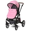 Carro De Bebé Tres Piezas Convertible Lora Hasta 15 Kg De Lorelli Candy Pink