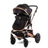 Carrito De Bebé Tres Piezas Convertible Lora Luxe Black De Lorelli