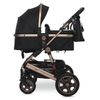 Carrito Dúo Convertible Lora Hasta 15 Kg De Lorelli Black