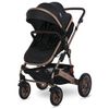 Carrito Dúo Convertible Lora Hasta 15 Kg De Lorelli Black