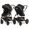 Carrito Dúo Convertible Lora Hasta 15 Kg De Lorelli Black