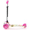 Patinete Infantil Con Luces En Las Ruedas Mini Pink Flowers