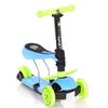 Patinete Infantil Con Asiento Smart Blue/green De Lorelli