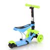 Patinete Infantil Con Asiento Smart Blue/green De Lorelli