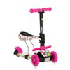 Patinete Infantil Con Asiento Y Respaldo Smart Plus Pink Flowers De Lorelli