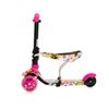 Patinete Infantil Con Asiento Y Respaldo Smart Plus Pink Flowers De Lorelli