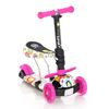 Patinete Infantil Con Asiento Smart Pink Flowers De Lorelli