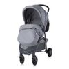 Silla De Paseo Ligera Martina Con Cubrepiés  De Lorelli Cool Grey