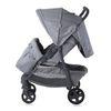 Silla De Paseo Ligera Martina Con Cubrepiés  De Lorelli Cool Grey