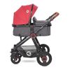 Carrito De Bebé Trío Alexa De Lorelli Cherry Red