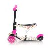 Patinete Infantil Con Asiento Smart  Pink Butterfly De Lorelli