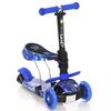 Patinete Infantil Con Asiento Smart Blue Cosmos De Lorelli