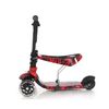 Patinete Infantil Con Asiento Smart Red Fire De Lorelli