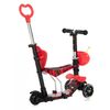 Patinete Infantil Con Asiento Y Respaldo Smart Plus Red Fire De Lorelli