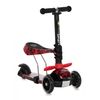 Patinete Infantil Con Asiento Y Respaldo Smart Plus Red Fire De Lorelli