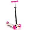 Patinete Plegable Rapid Con Luces Led  Pink Butterfly