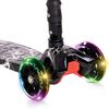 Patinete Plegable Rapid Con Luces Led  Pink Butterfly