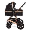 Carrito Dúo Convertible Lora Hasta 15 Kg De Lorelli Luxe Black