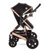 Carrito Dúo Convertible Lora Hasta 15 Kg De Lorelli Luxe Black