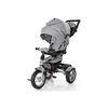 Triciclo  Infantil Evolutivo Con Ruedas De Goma Y  Asiento Reversible Neo Air Grey De Lorelli