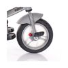 Triciclo  Infantil Evolutivo Con Ruedas De Goma Y  Asiento Reversible Neo Air Grey De Lorelli