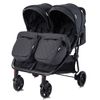 Silla De Paseo Gemelar Duo De Lorelli Black