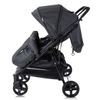 Silla De Paseo Gemelar Duo De Lorelli Black