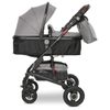 Carrito De Bebé Dúo Convertible Alba Premium De Lorelli Opaline Grey