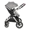 Carrito De Bebé Dúo Convertible Viola De Lorelli Opaline Grey