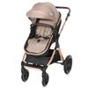 Carrito De Bebé Dúo Convertible Viola De Lorelli Pearl Beige