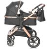 Carrito De Bebé Dúo Convertible Viola De Lorelli Black Diamond