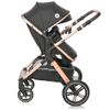 Carrito De Bebé Dúo Convertible Viola De Lorelli Black Diamond