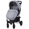 Silla De Paseo Olivia Con Cubrepiés De Lorelli Cool Grey