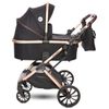 Carrito De Bebé Duo Glory Hasta 22 Kg De Lorelli Black Diamond