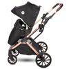 Carrito De Bebé Duo Glory Hasta 22 Kg De Lorelli Black Diamond