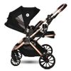 Carrito De Bebé Duo Glory Hasta 22 Kg De Lorelli Black Diamond