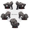 Silla De Coche Lynx Con Isofix Grupos 0+/1/2/3 De Lorelli Black Lemon Curry