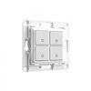 Shellywallswitch4buttonw Interruptor De Pared Cuádruple - Shelly