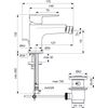 Ideal Standard Bc705aa Cerafine O Grifo Monomando Bidé Con Válvula Cromo