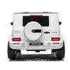 Todoterreno Mercedes Amg G63 Con 2 Asientos De Chipolino White