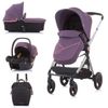 Carrito De Bebé Tres Piezas Con Capazo Duro Elite  Lilac De Chipolino