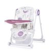 Trona Con Asiento Reclinable De Polipiel Master Chef Lilac De Chipolino