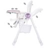 Trona Con Asiento Reclinable De Polipiel Master Chef Lilac De Chipolino