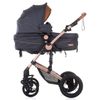 Carrito De Bebé Camea Dúo Convertible Con Bolso  Anthracite De Chipolino