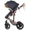 Carrito De Bebé Camea Dúo Convertible Con Bolso  Anthracite De Chipolino