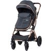 Carrito De Bebé Zara Dúo Convertible Anthracite De Chipolino