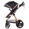 Carrito De Bebé Havana Dúo Convertible Chipolino Ebony